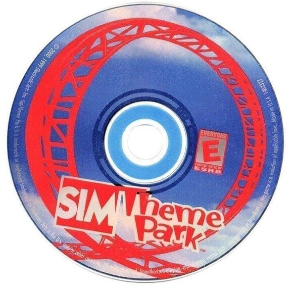 Vintage SIM game: Sim Theme Park - Picture 1 of 2